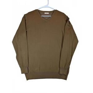 Coofandy V Neck Knit Lightweight Casual Pullover Sweater Mens Medium